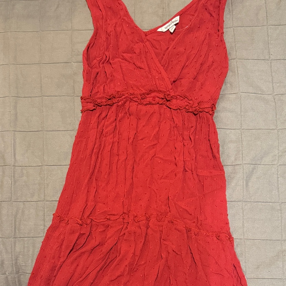 Rust Colored Boho Dress